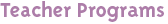 Educator Professional Development Programs