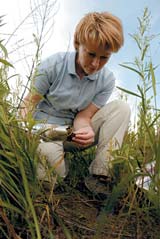 PHOTO: Louise in field