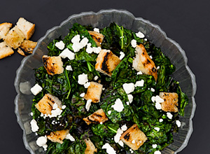 Grilled Kale Salad
