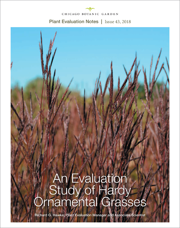 Evaluation Study of Hardy Ornamental Grasses
