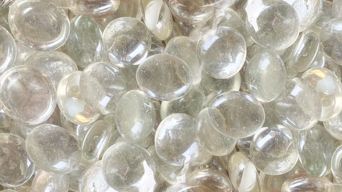 glass pebbles