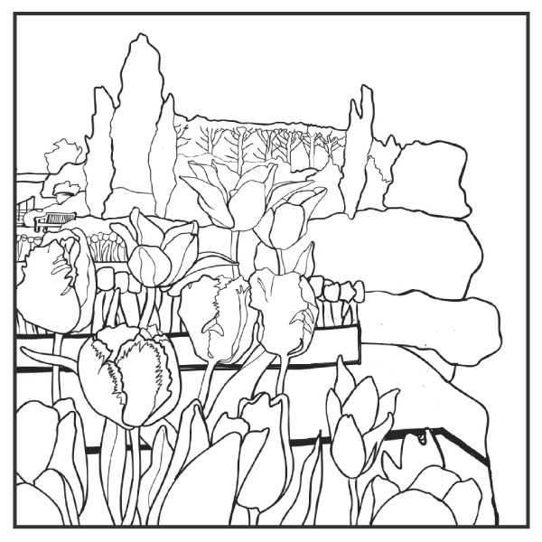 gardening coloring pages