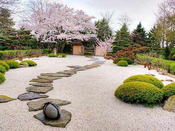 The Zen Garden  Chicago Botanic Garden