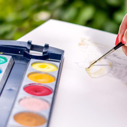 Water Color Painting Classes at the Garden