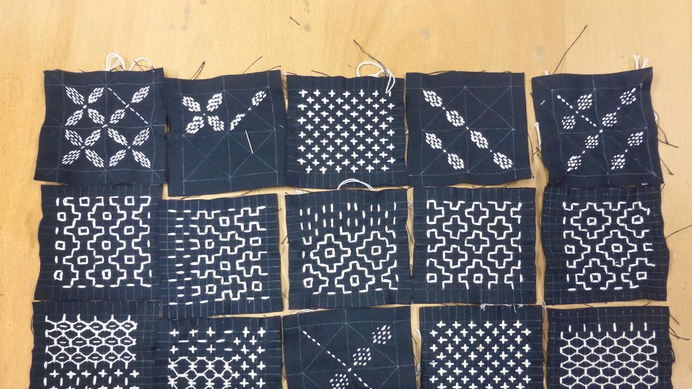 Snowflake-inspired Sashiko Wkshp Online